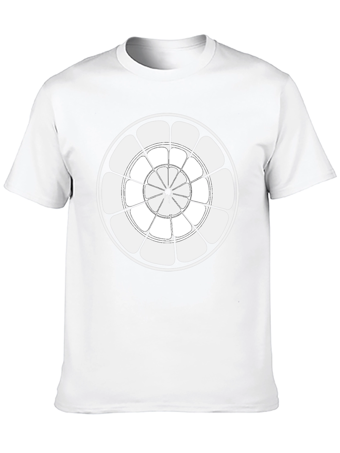 Dartboard Design T-Shirt - Unique Graphic Tee