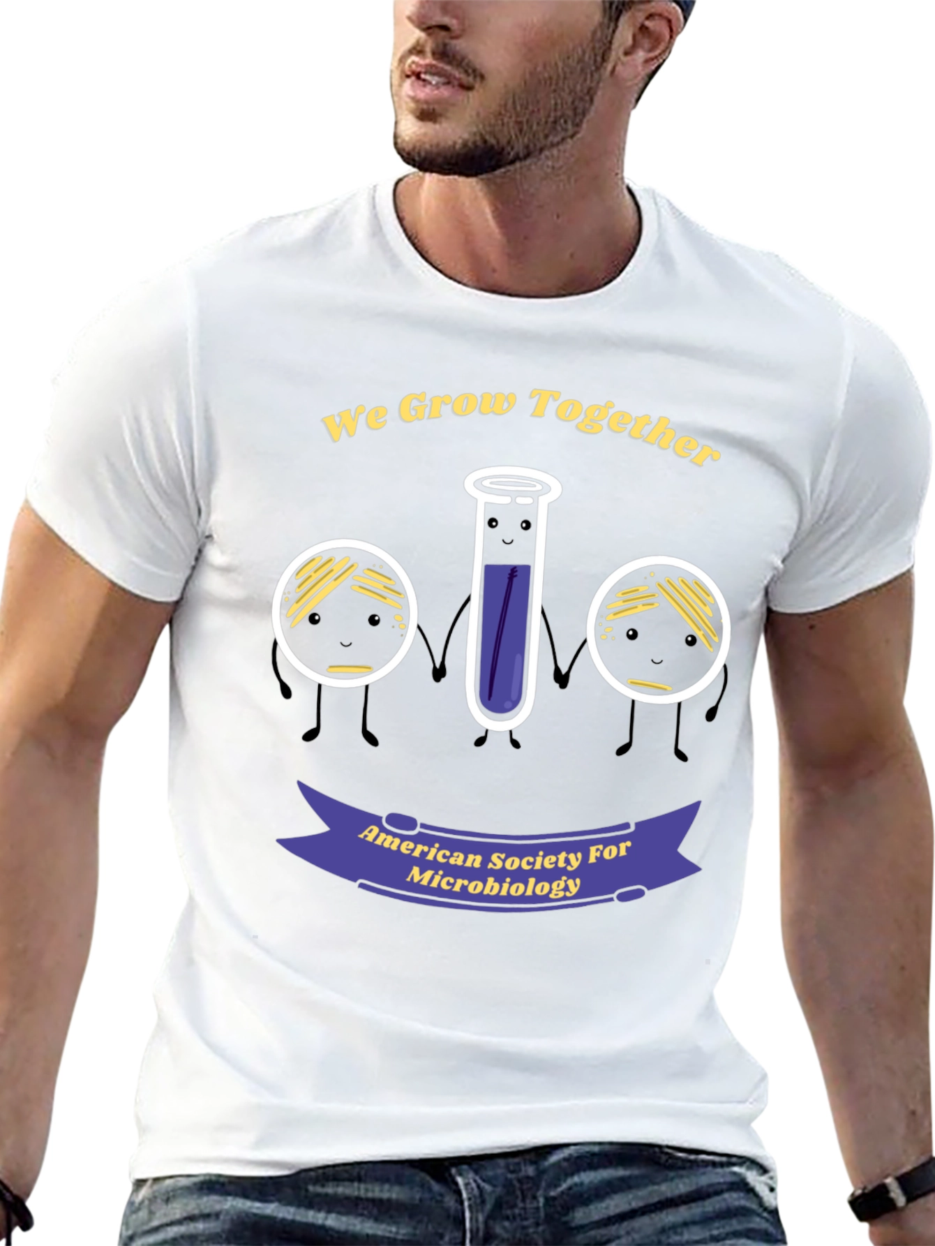 Microbiology We Grow Together T-Shirt
