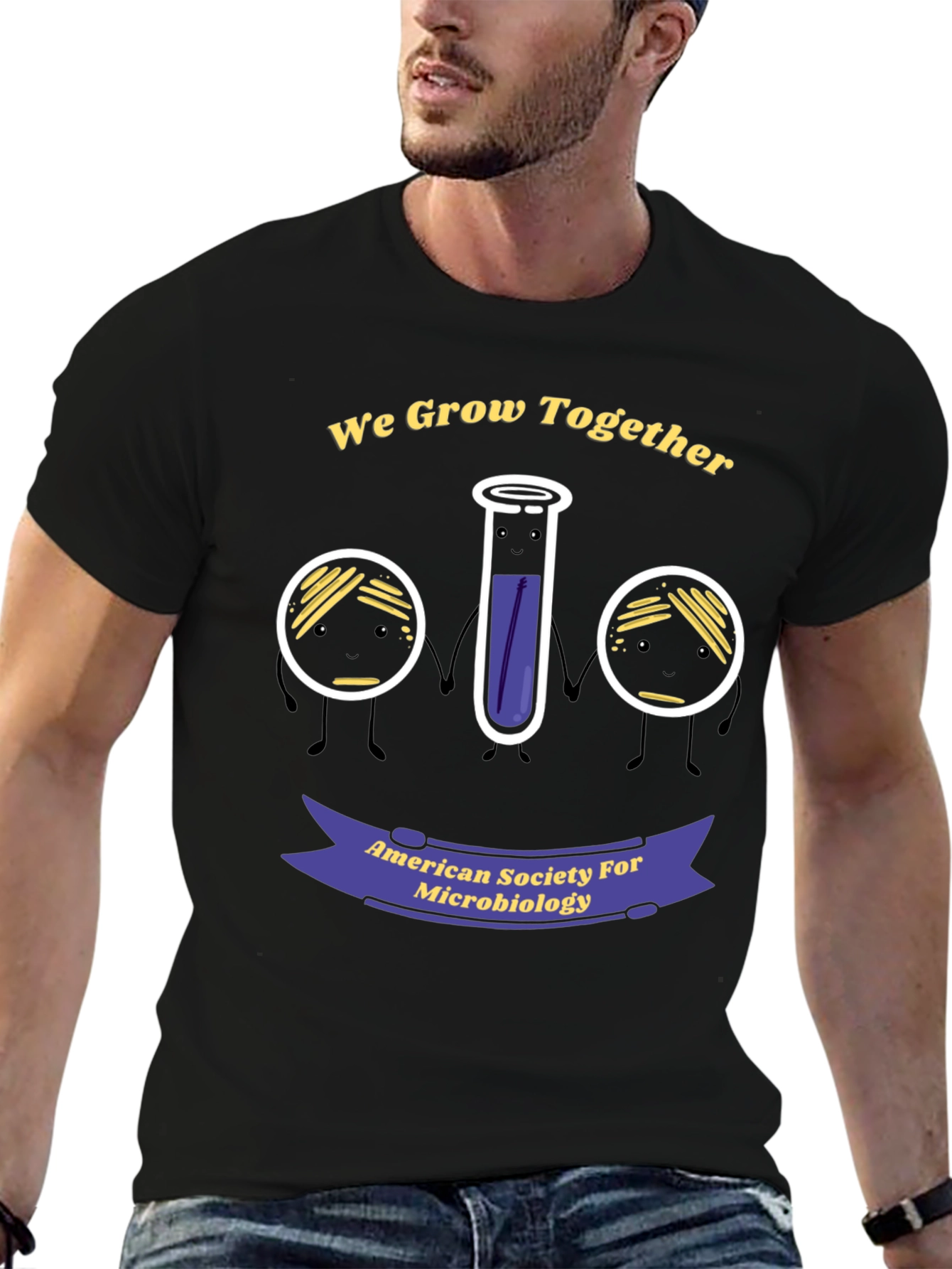 Microbiology We Grow Together T-Shirt