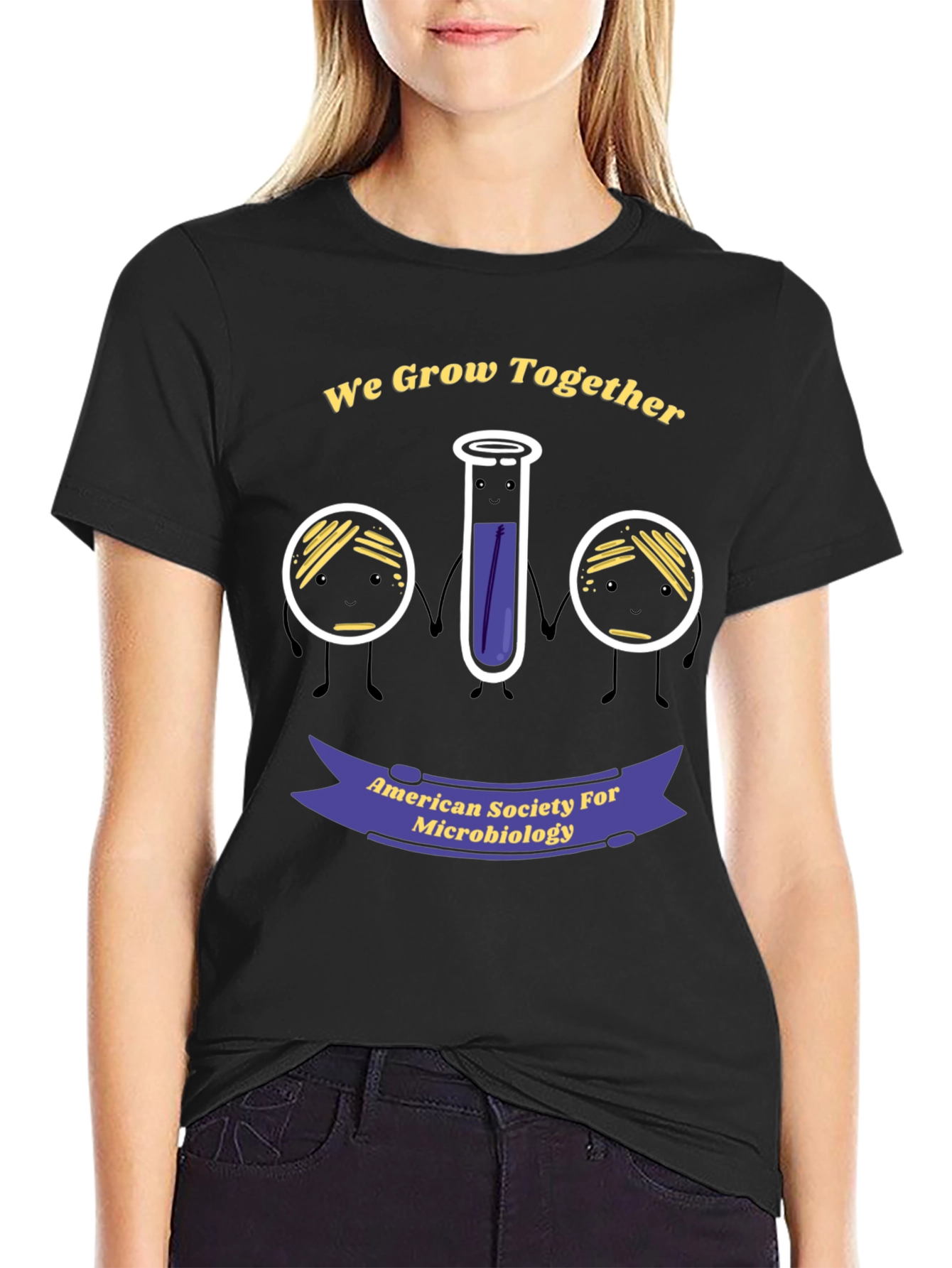 Microbiology We Grow Together T-Shirt