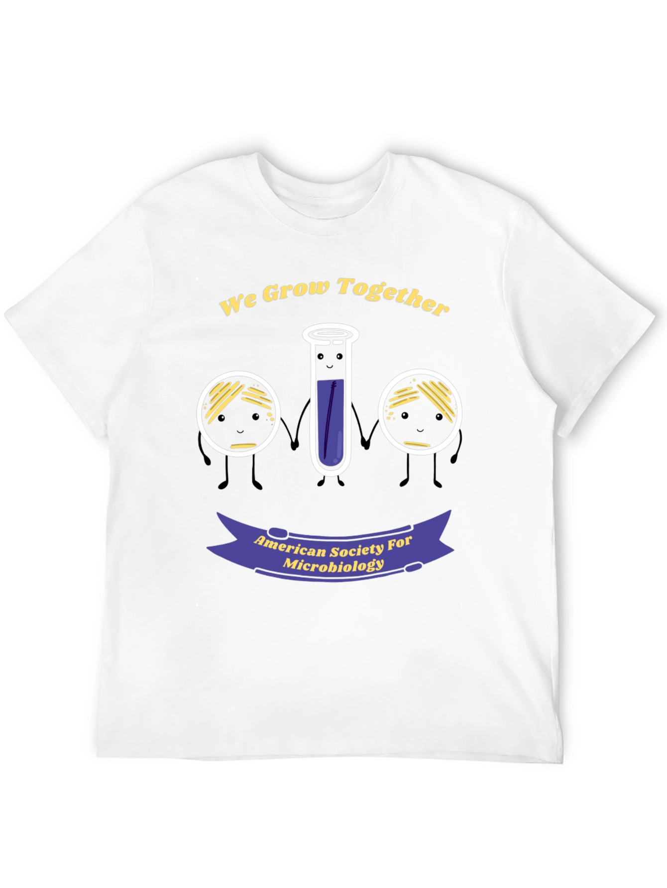 Microbiology We Grow Together T-Shirt