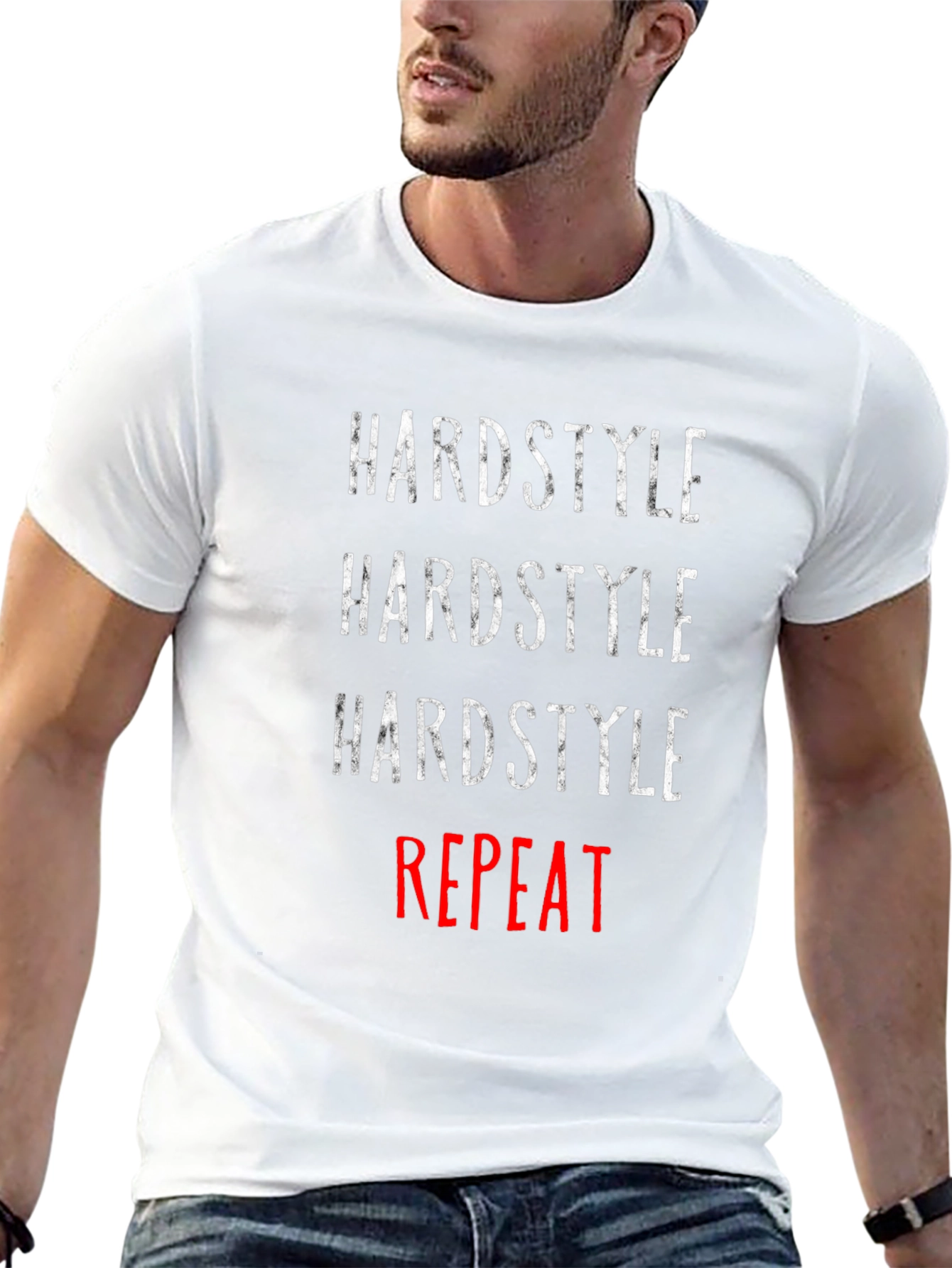 Hardstyle Repeat Graphic T-Shirt