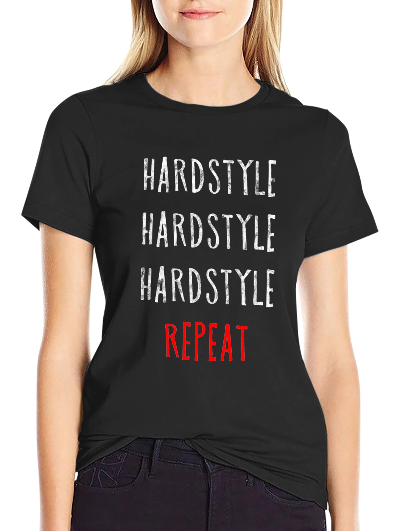Hardstyle Repeat Graphic T-Shirt