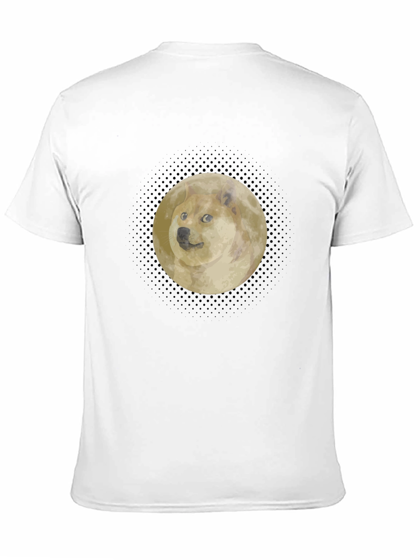 Doge to the Moon Black T-Shirt