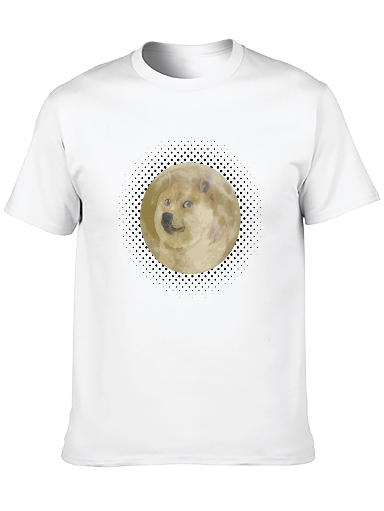 Doge to the Moon Black T-Shirt