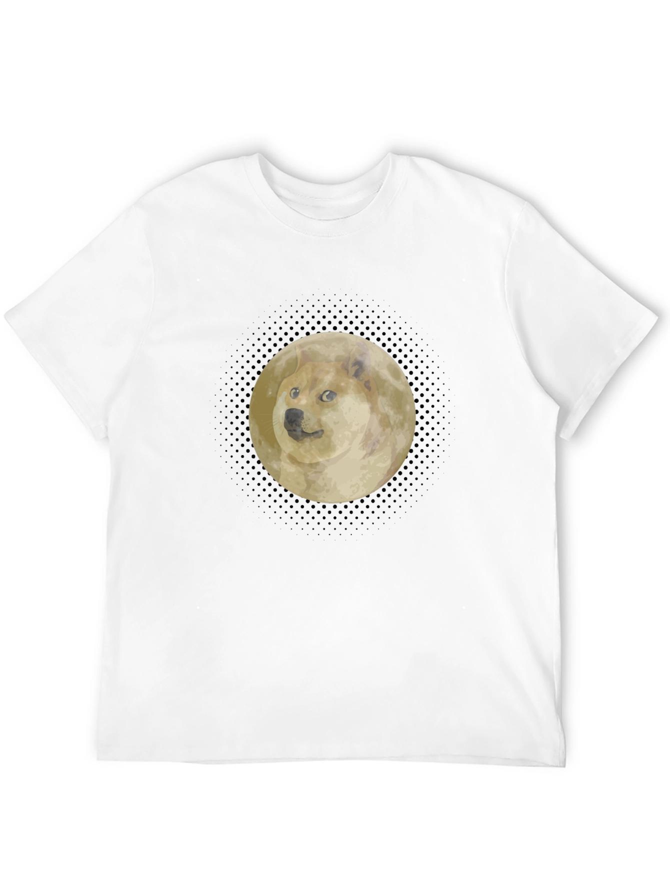 Doge to the Moon Black T-Shirt