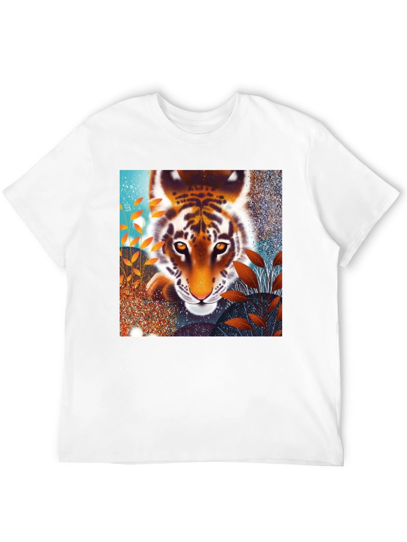 Tiger Graphic Black T-Shirt