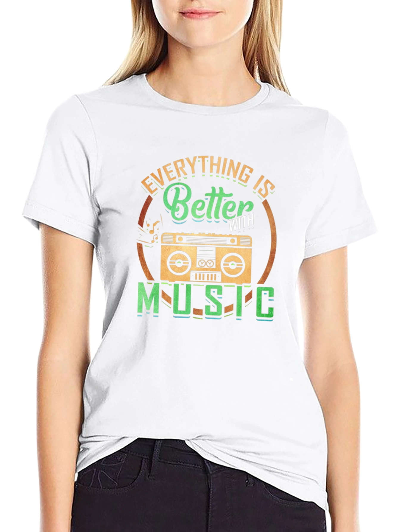 Music Lovers T-Shirt: Everything is Better With Music!