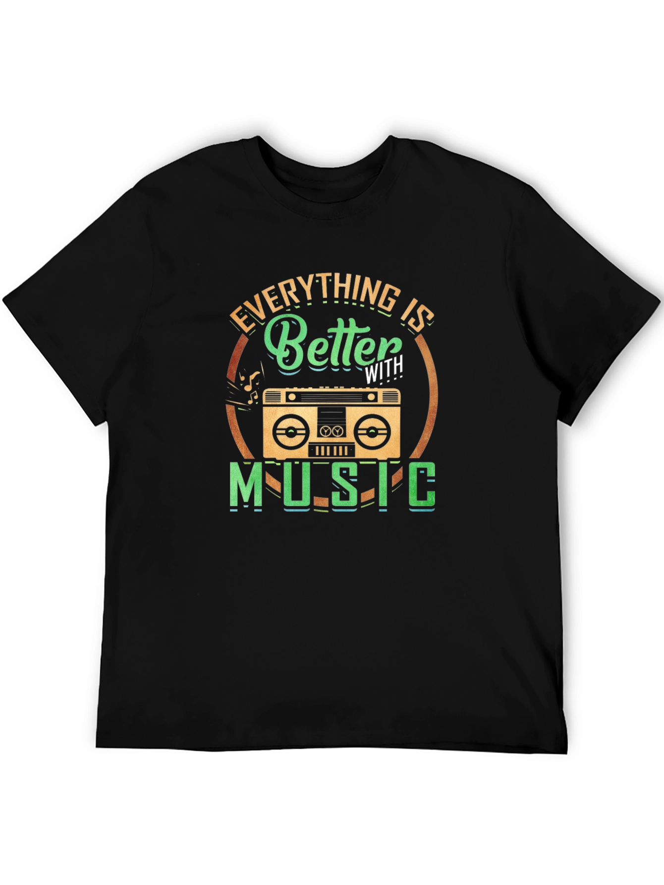 Music Lovers T-Shirt: Everything is Better With Music!