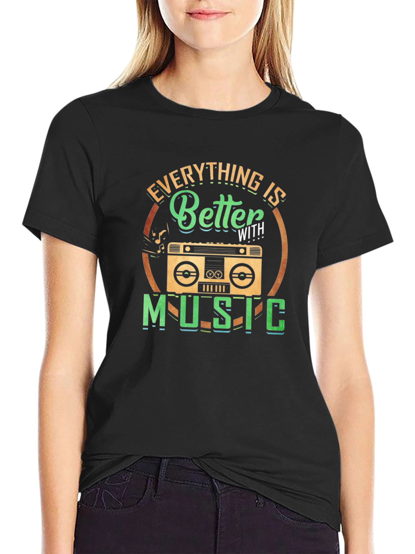 Music Lovers T-Shirt: Everything is Better With Music!