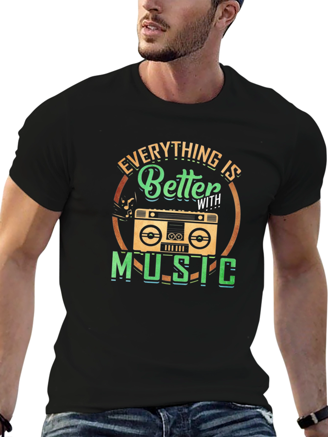 Music Lovers T-Shirt: Everything is Better With Music!
