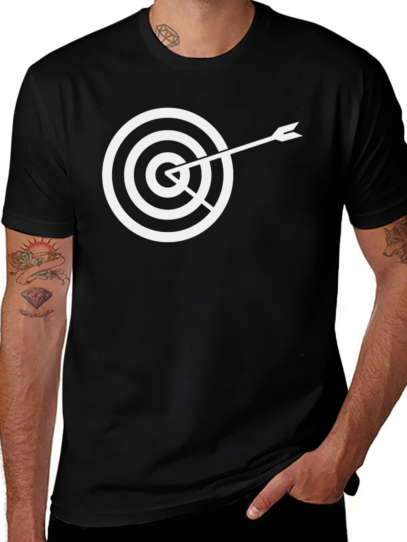 Bullseye Arrow T-Shirt - Hit Your Mark!