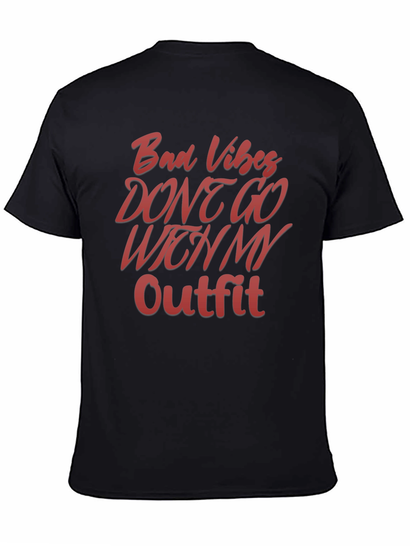 Bad Vibes Outfit T-Shirt - Stylish Graphic Tee