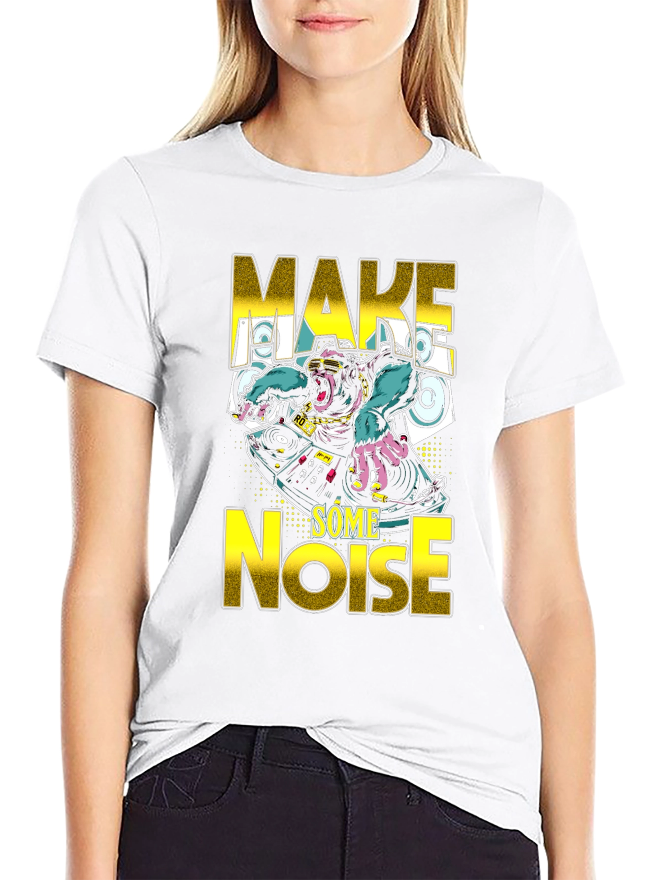 DJ Gorilla Graphic Tee - Make Some Noise