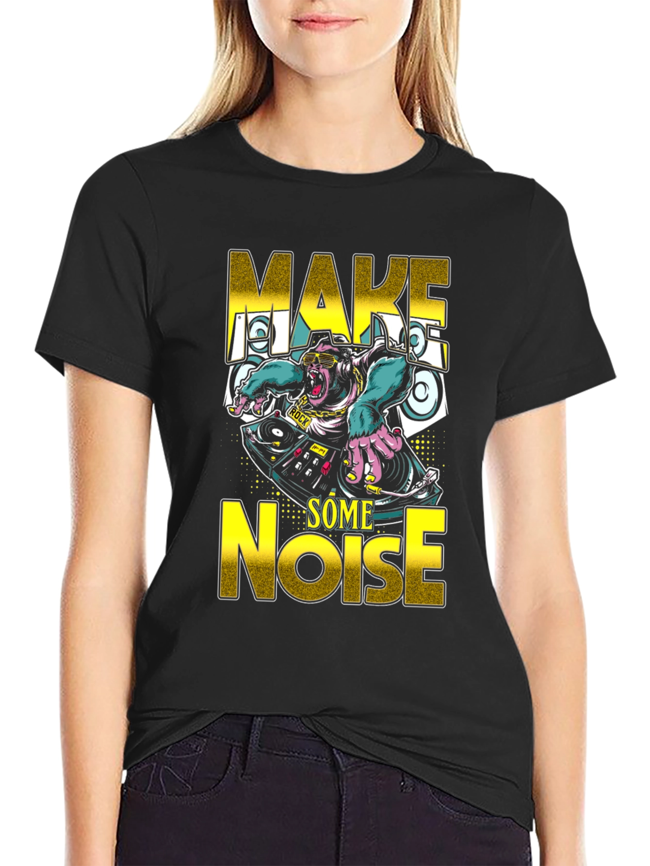DJ Gorilla Graphic Tee - Make Some Noise