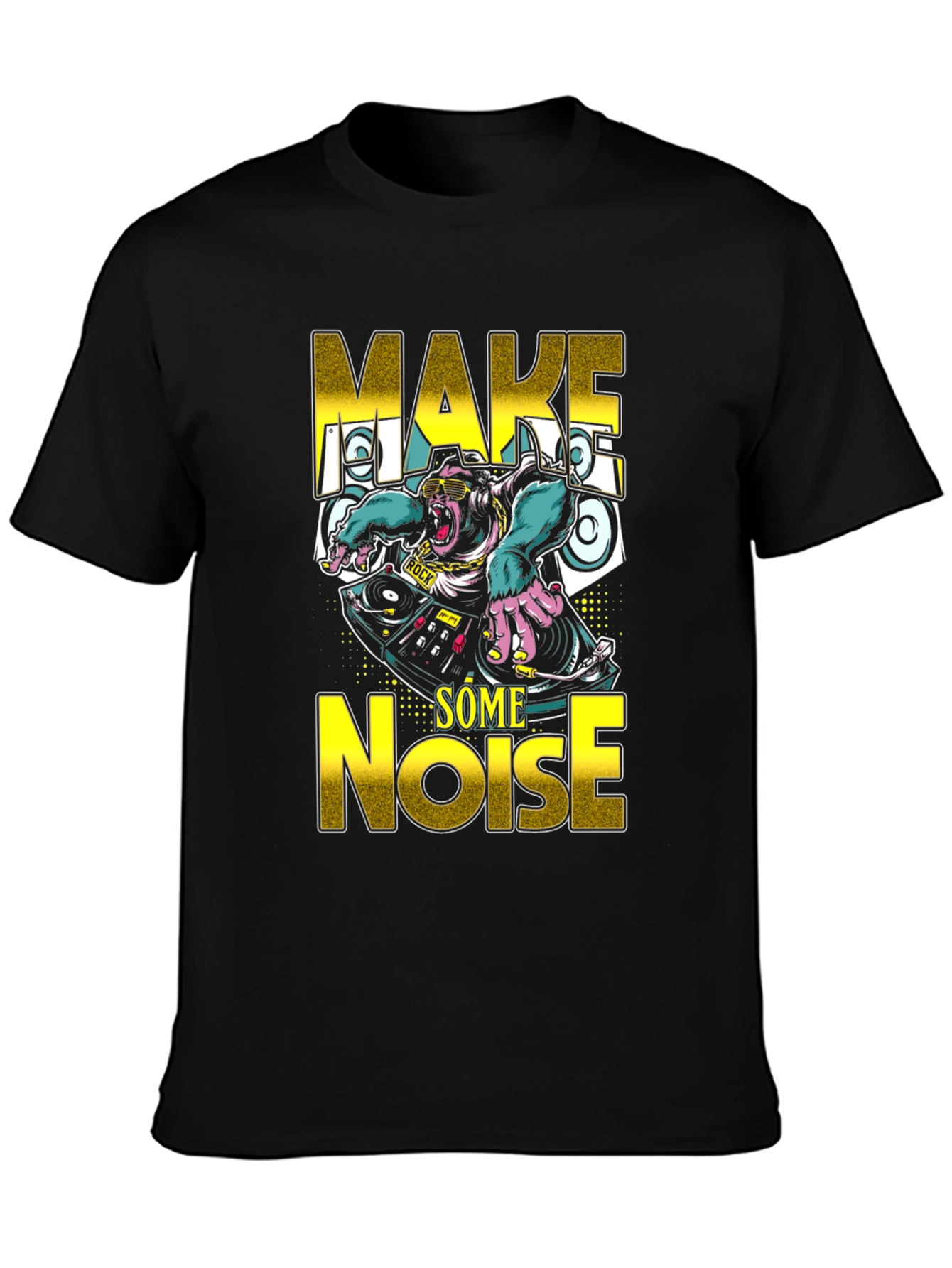DJ Gorilla Graphic Tee - Make Some Noise