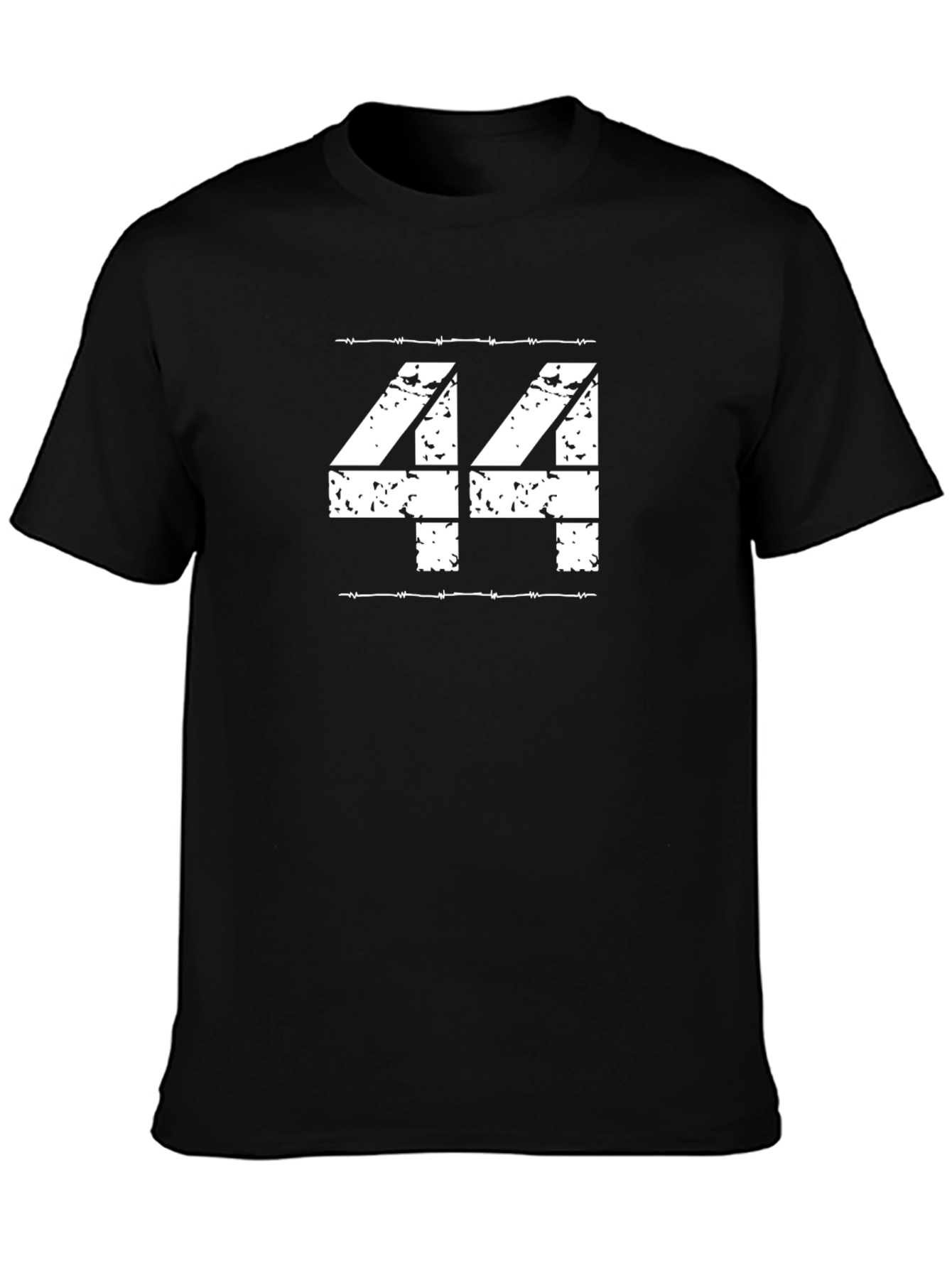 Distressed Number 44 Graphic T-Shirt