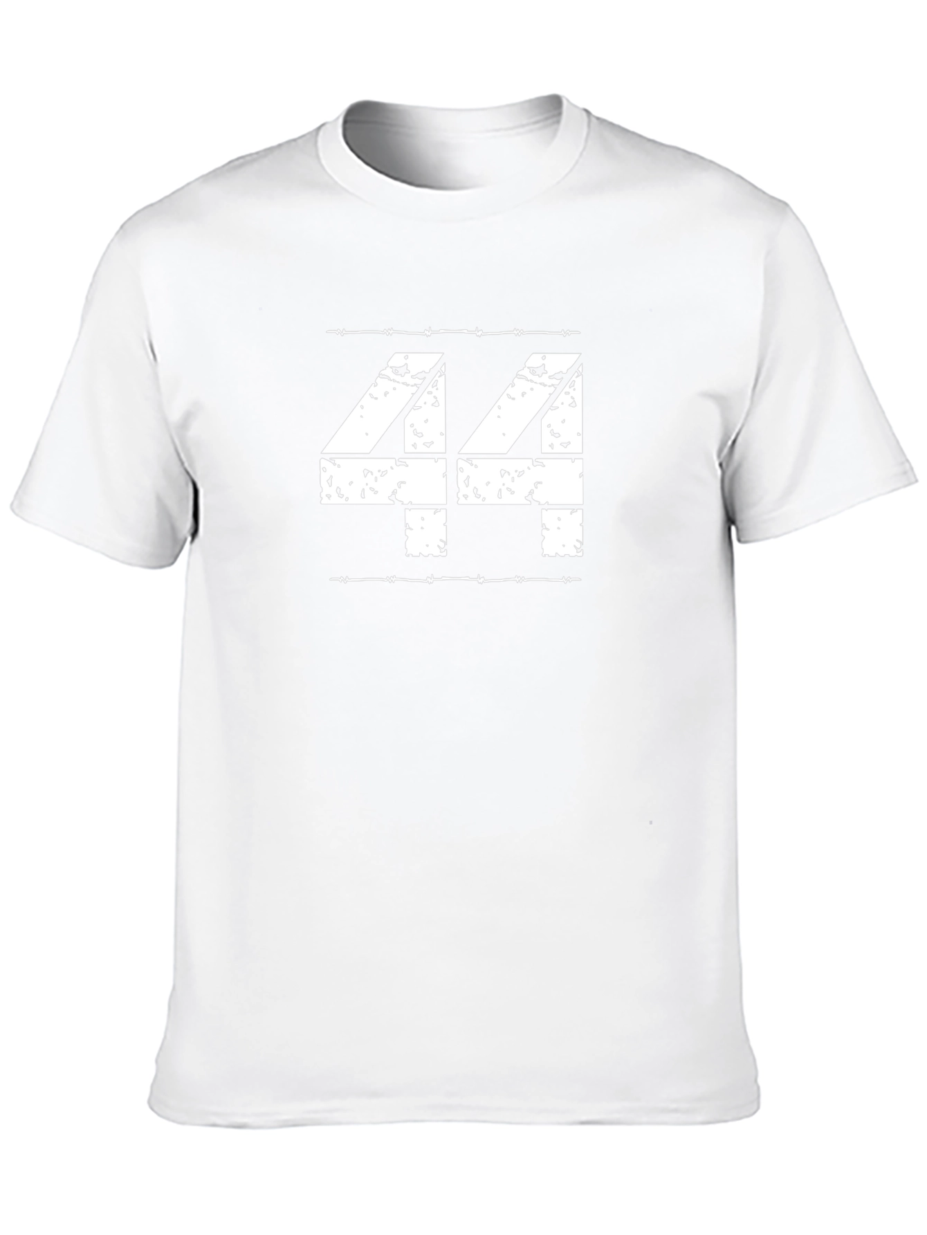Distressed Number 44 Graphic T-Shirt