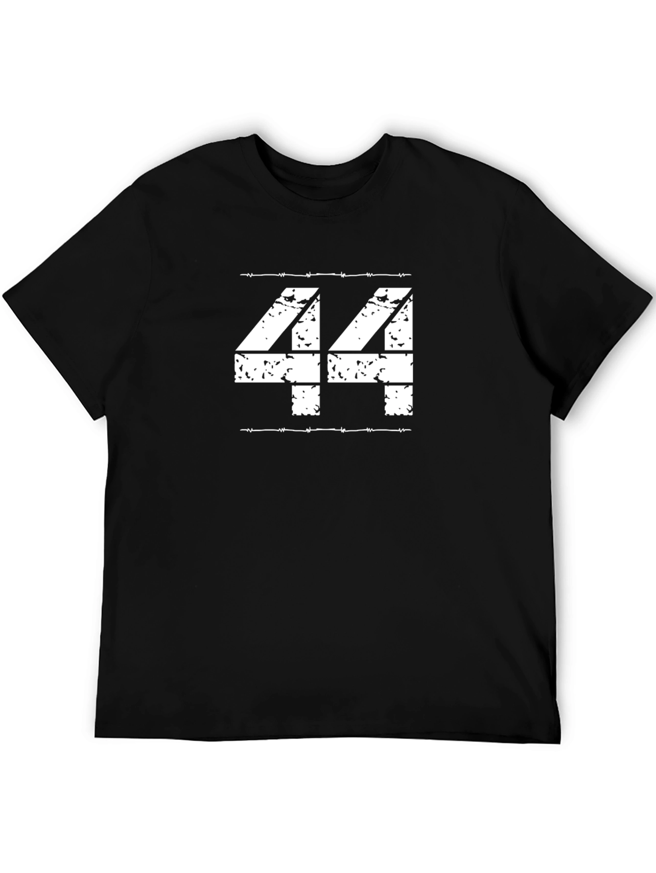 Distressed Number 44 Graphic T-Shirt