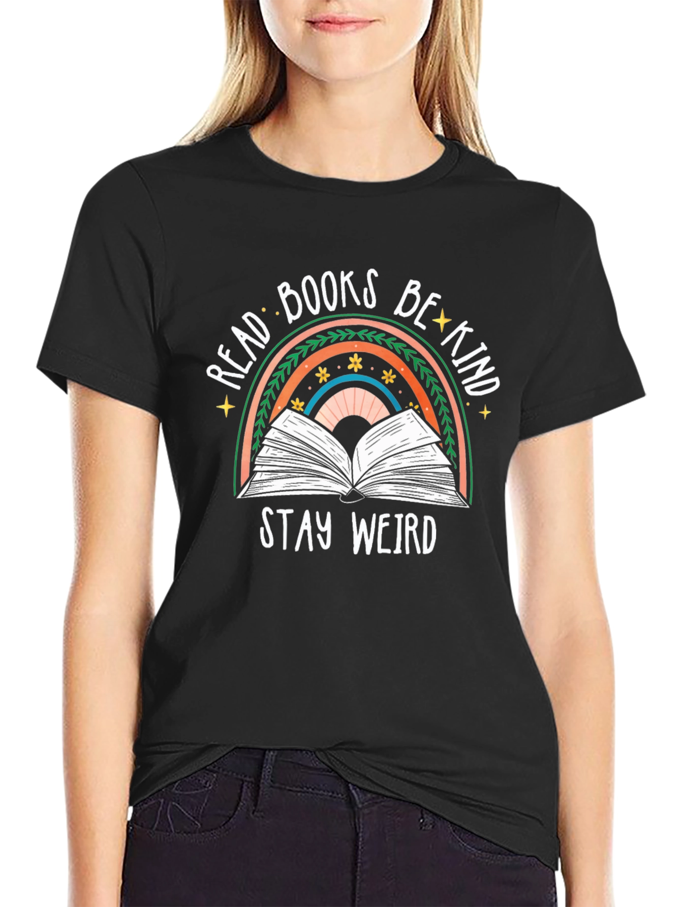 Read Books Be Kind Weird T-Shirt