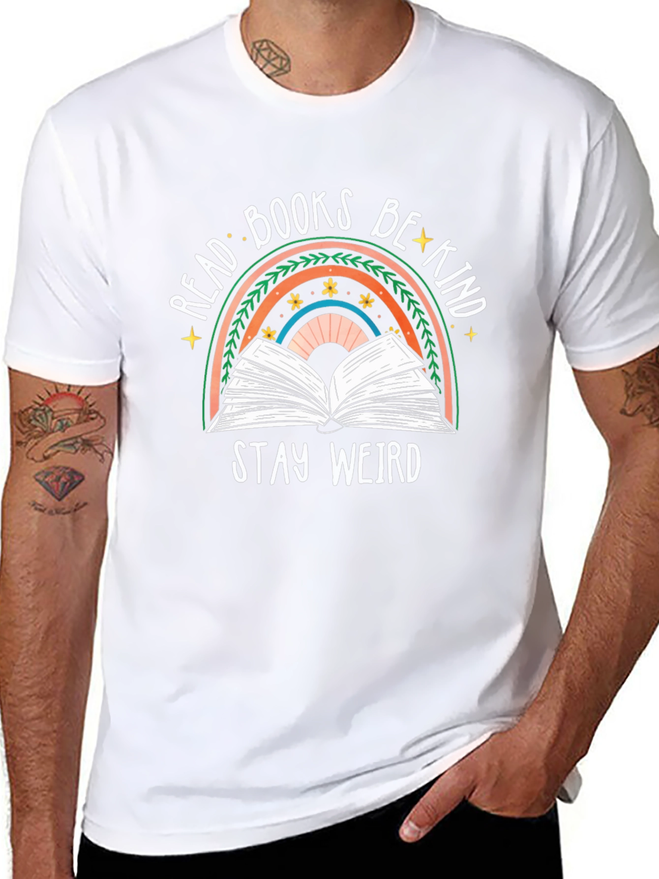 Read Books Be Kind Weird T-Shirt