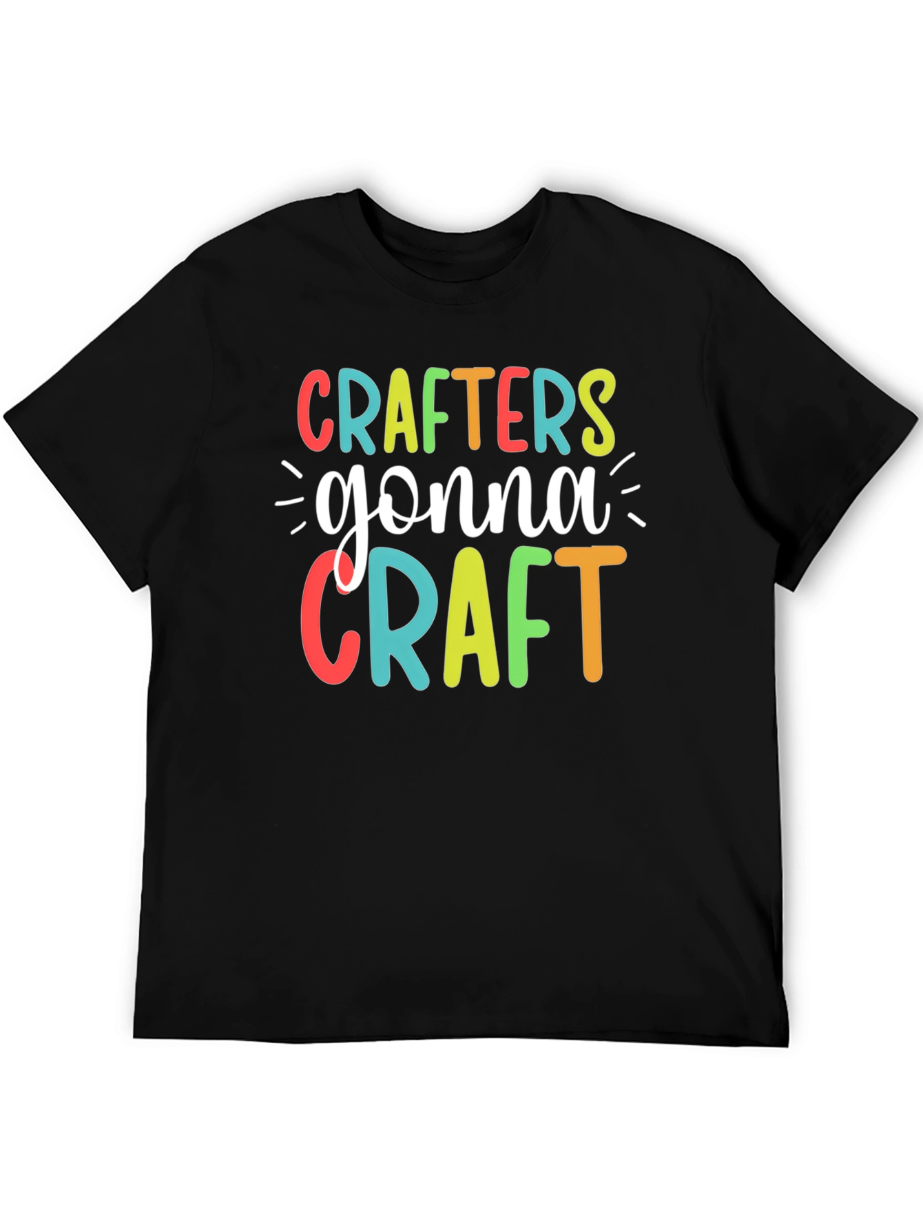 Crafters Gonna Craft T-Shirt Black Tee