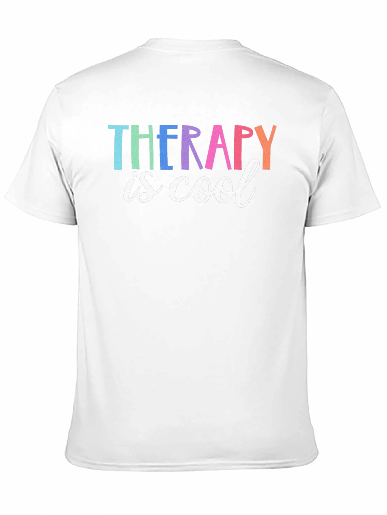 Therapy is Cool Graphic Tee - Black Unisex T-Shirt