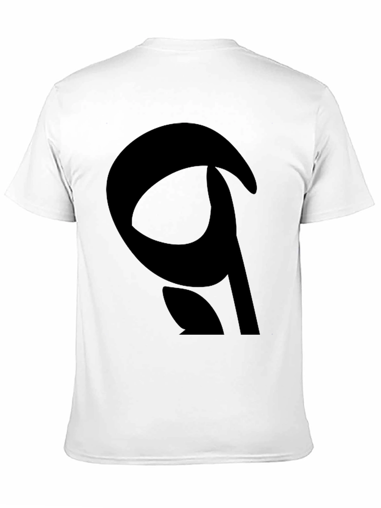 Abstract Graphic Black T-Shirt - Modern Casual Tee