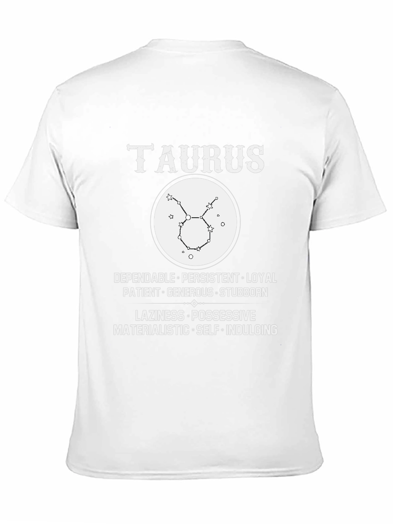 Taurus Zodiac Constellation Graphic Tee