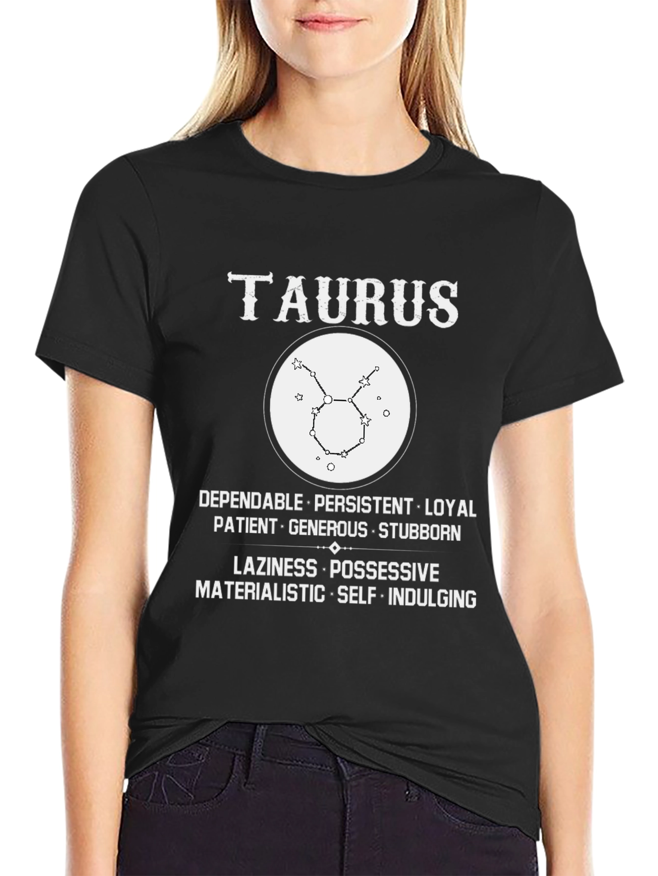 Taurus Zodiac Constellation Graphic Tee
