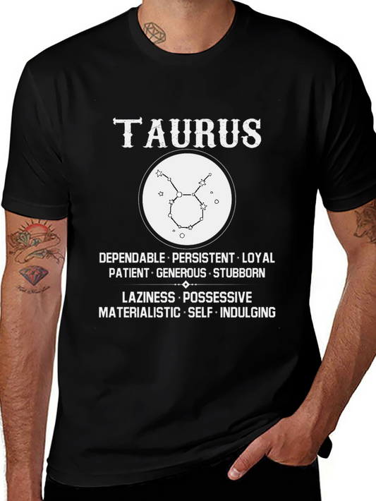 Taurus Zodiac Constellation Graphic Tee