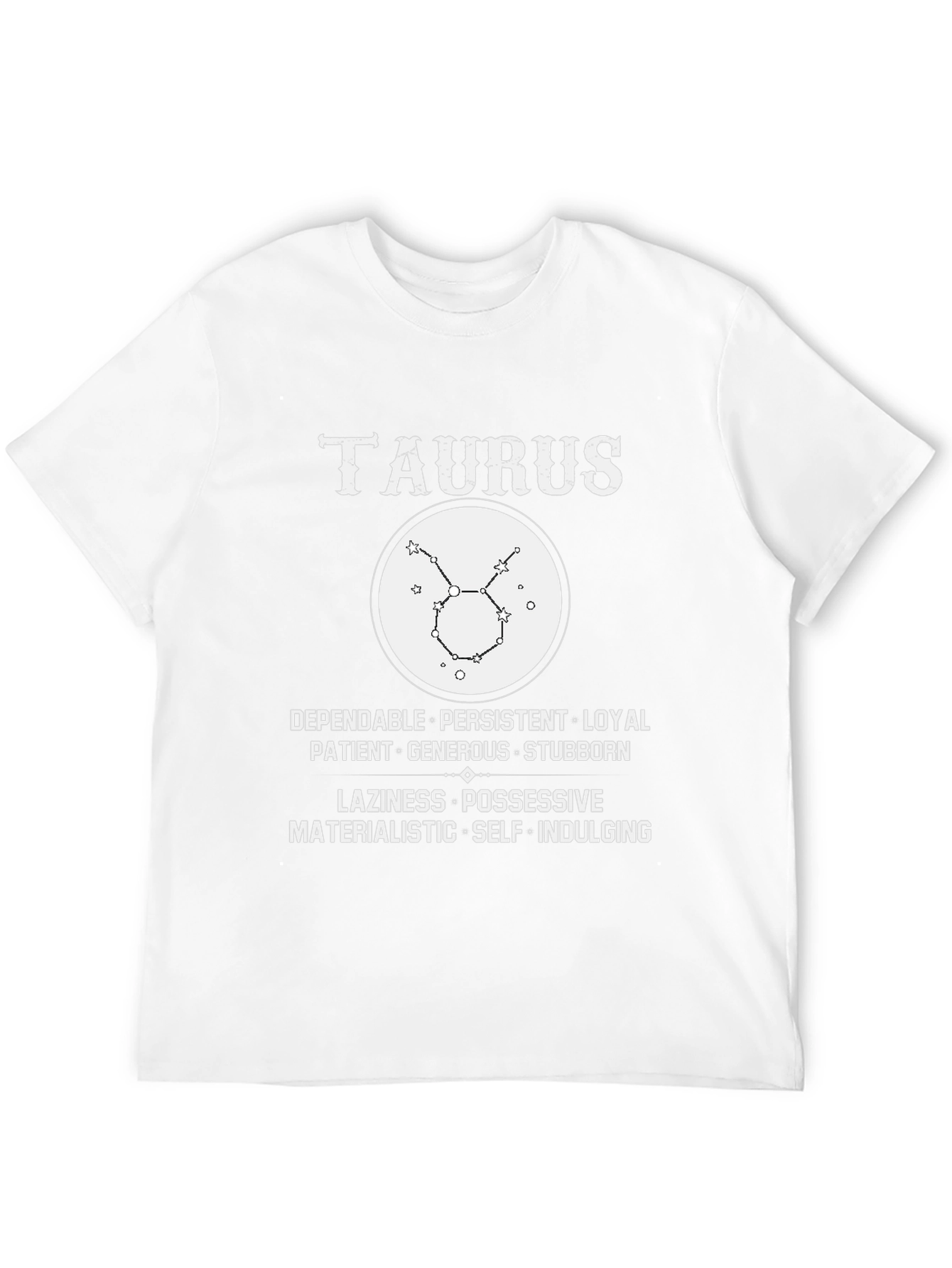 Taurus Zodiac Constellation Graphic Tee