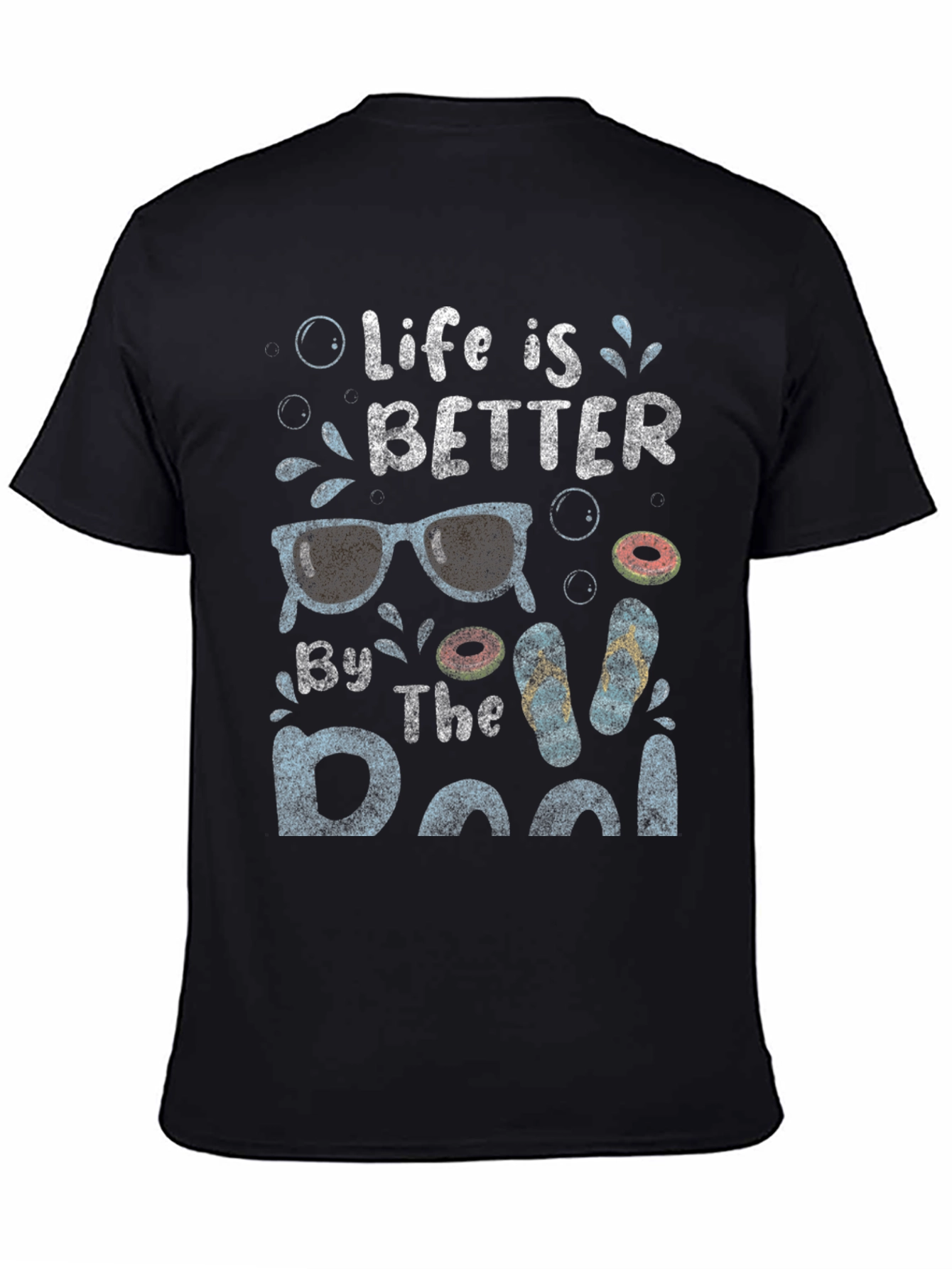 Life is Better By The Pool Graphic Tee