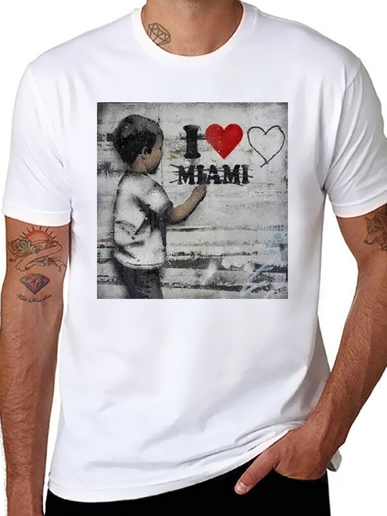 I Love Miami Graphic Tee