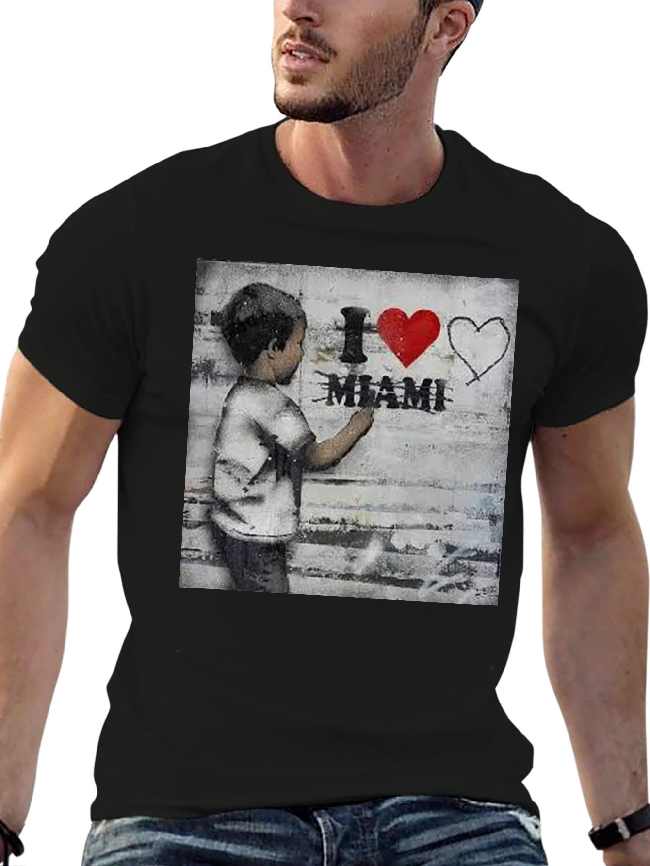 I Love Miami Graphic Tee