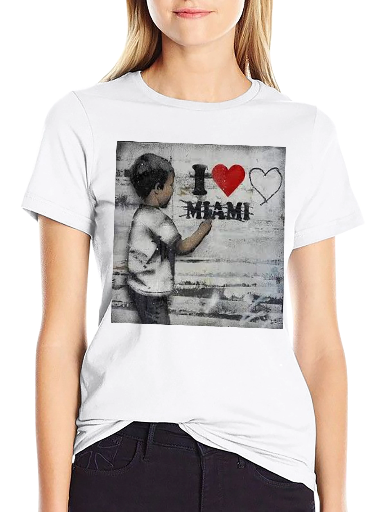 I Love Miami Graphic Tee