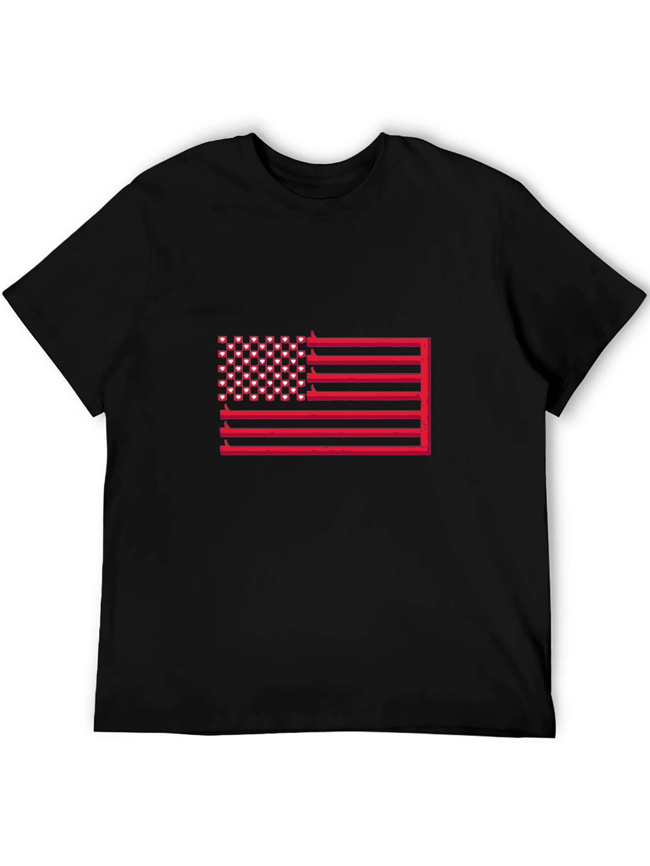 American Flag Graphic Tee - Patriotic Fashion