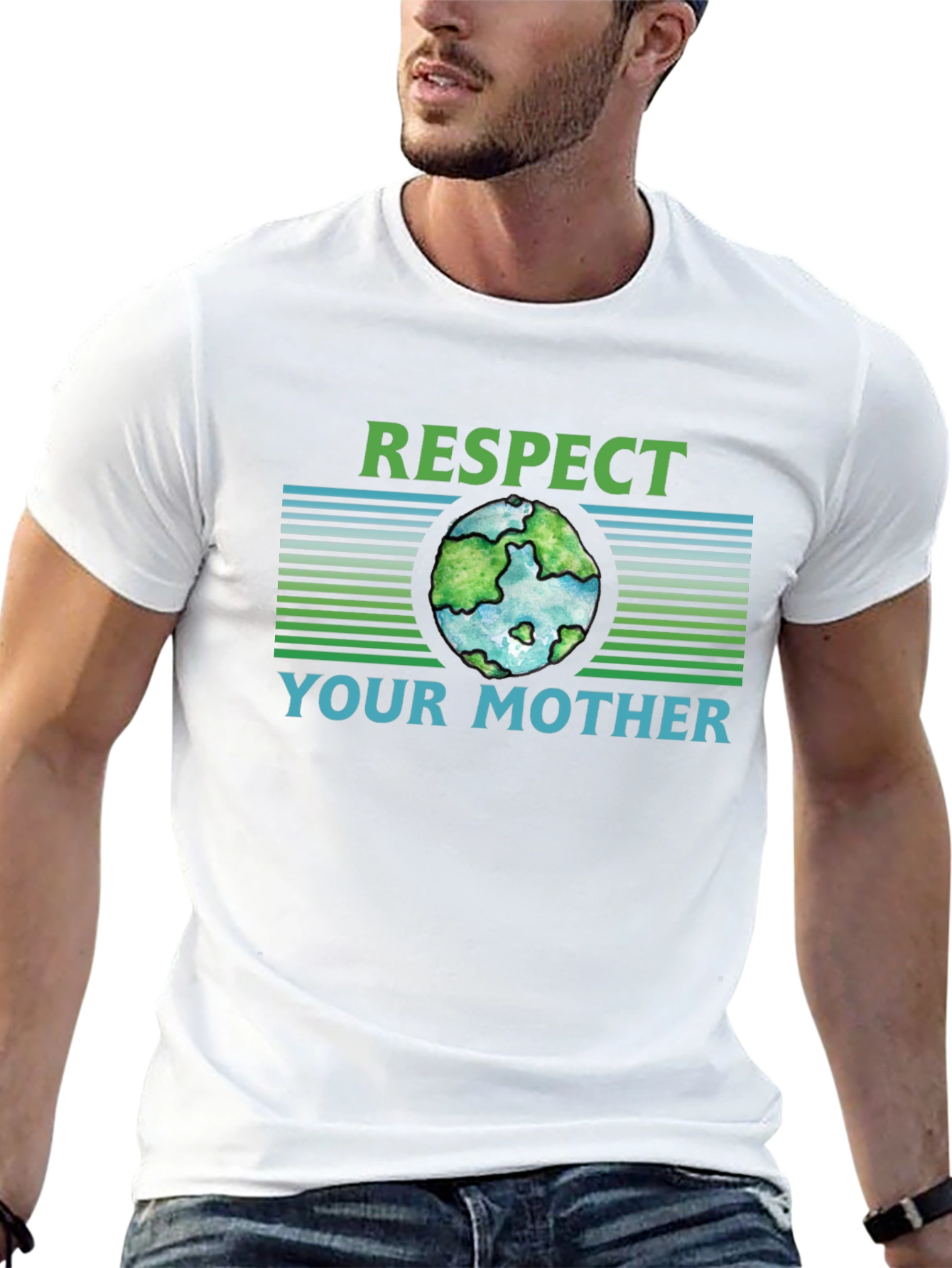 Respect Your Mother Earth Graphic T-Shirt