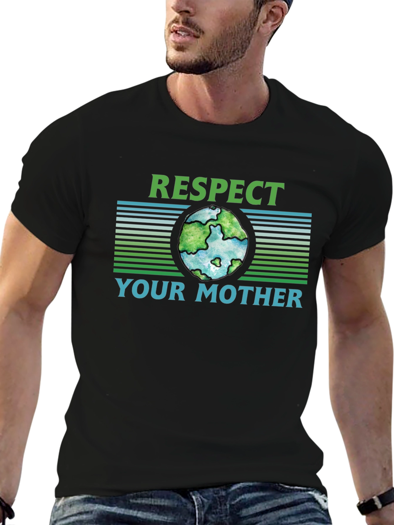 Respect Your Mother Earth Graphic T-Shirt