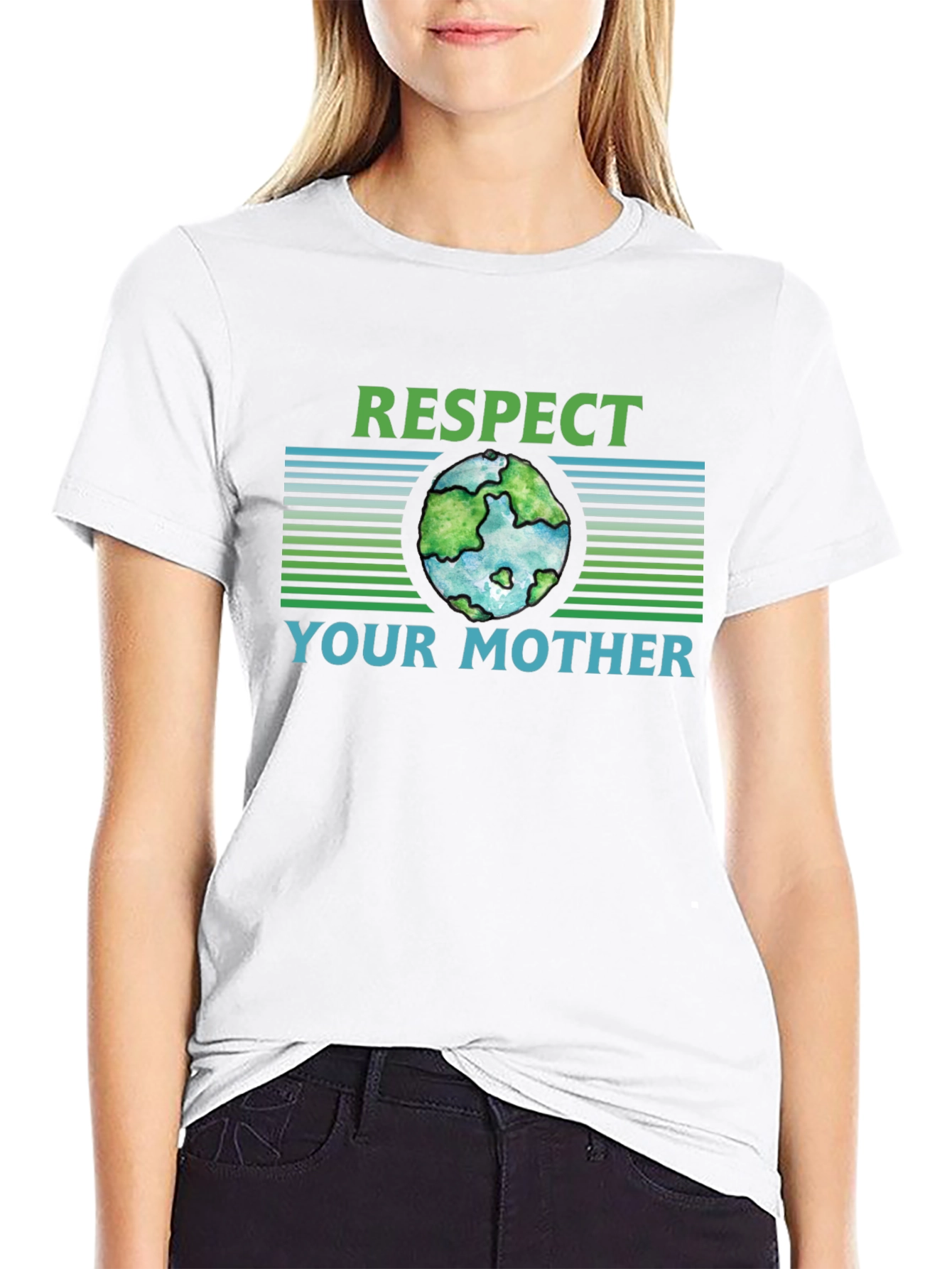 Respect Your Mother Earth Graphic T-Shirt