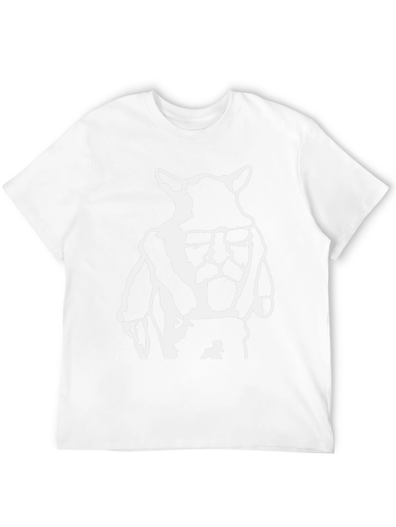 Black Graphic Tee - Yoda DJ Design