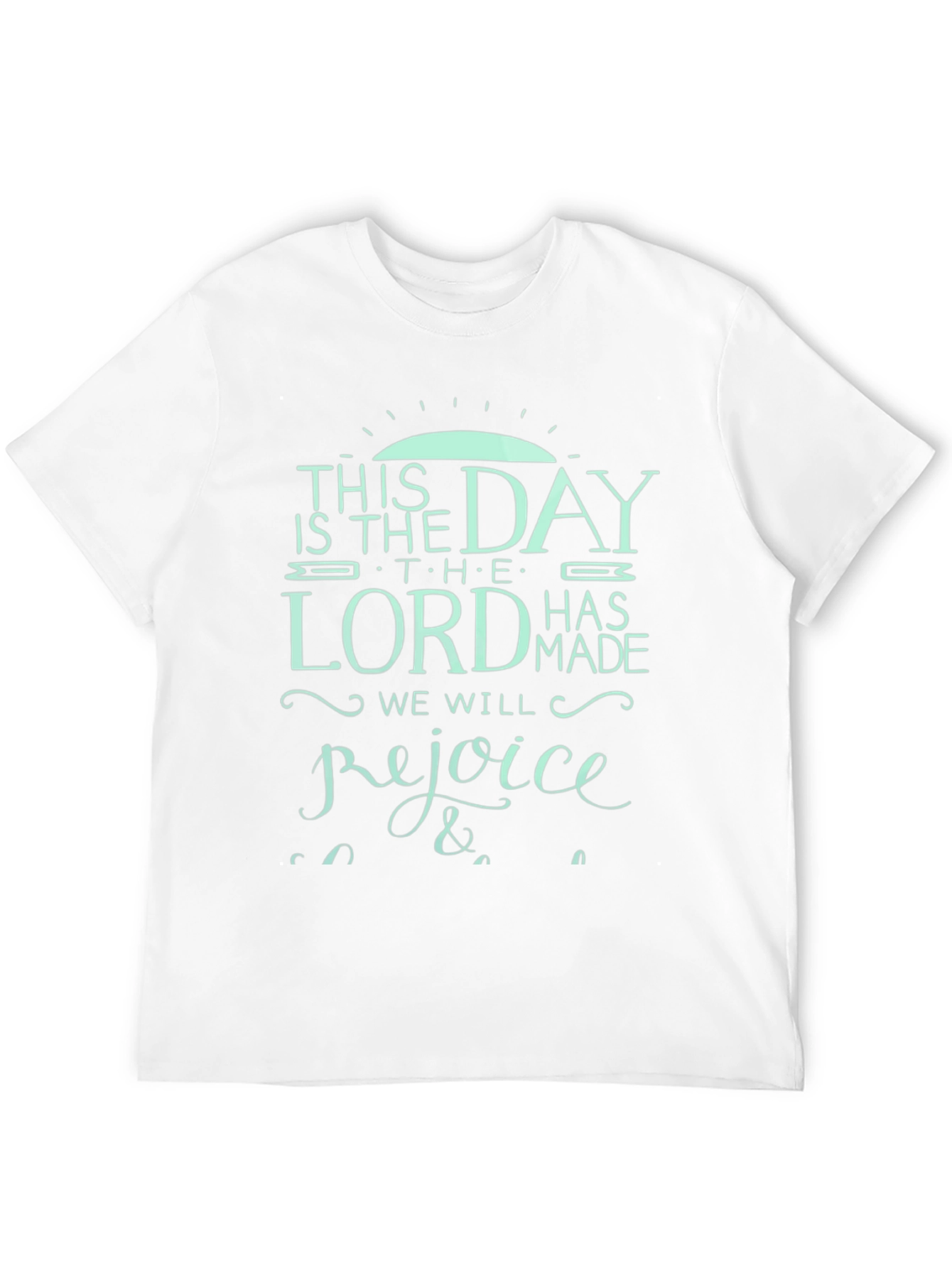 Inspirational Black T-Shirt - This is the Day