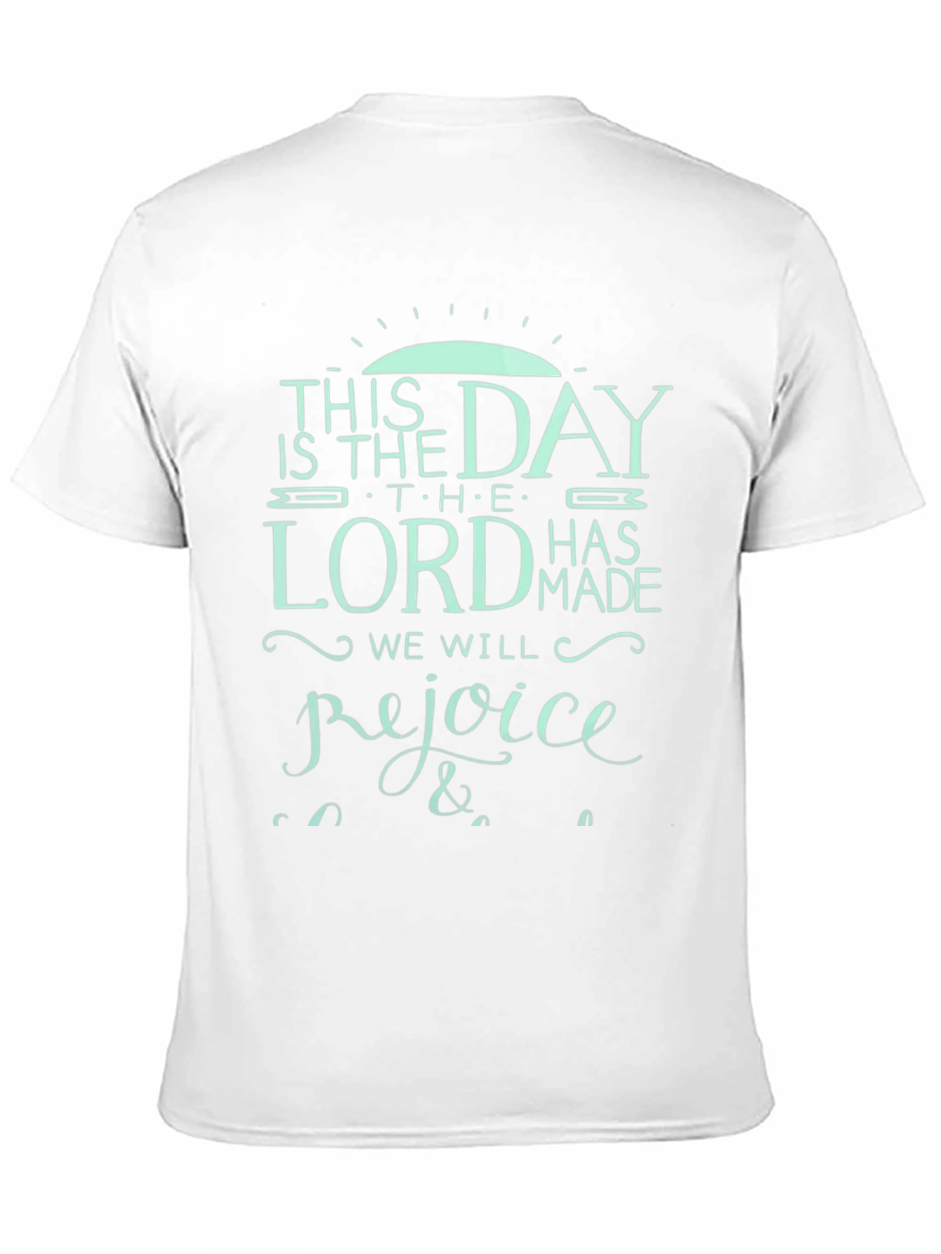 Inspirational Black T-Shirt - This is the Day