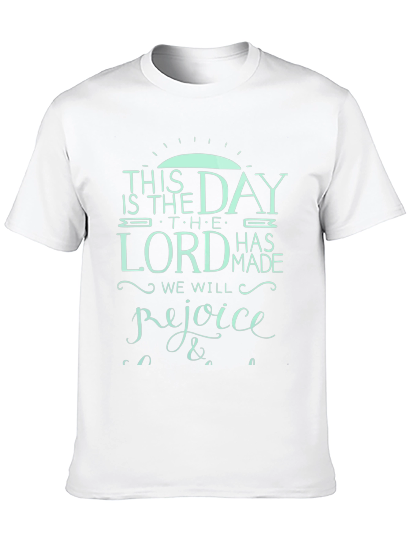 Inspirational Black T-Shirt - This is the Day