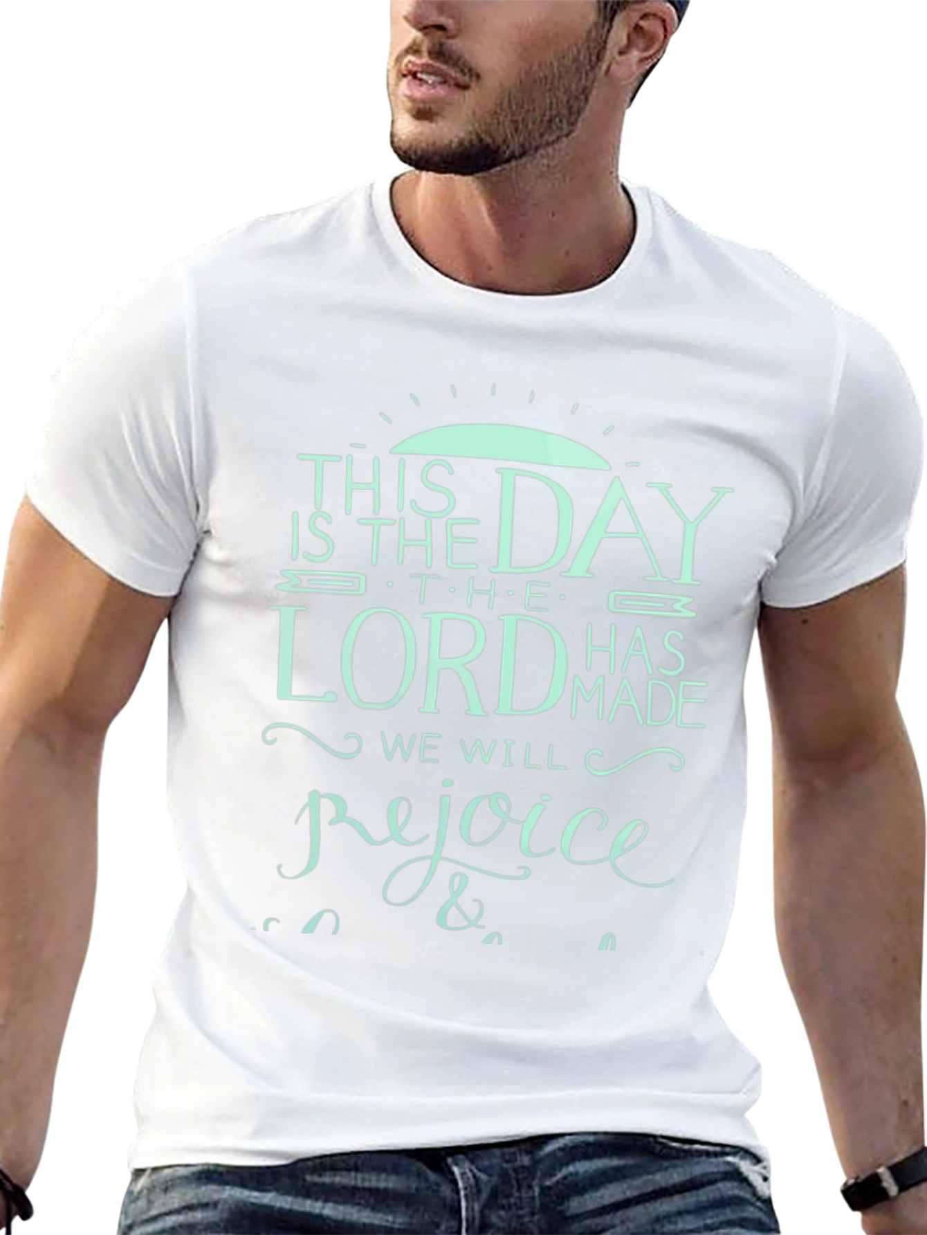 Inspirational Black T-Shirt - This is the Day