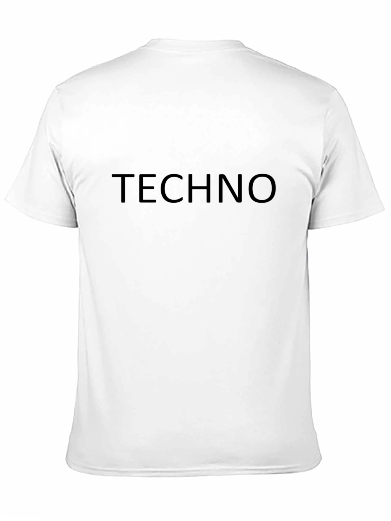 TECHNO Graphic T-Shirt - Minimalist Design