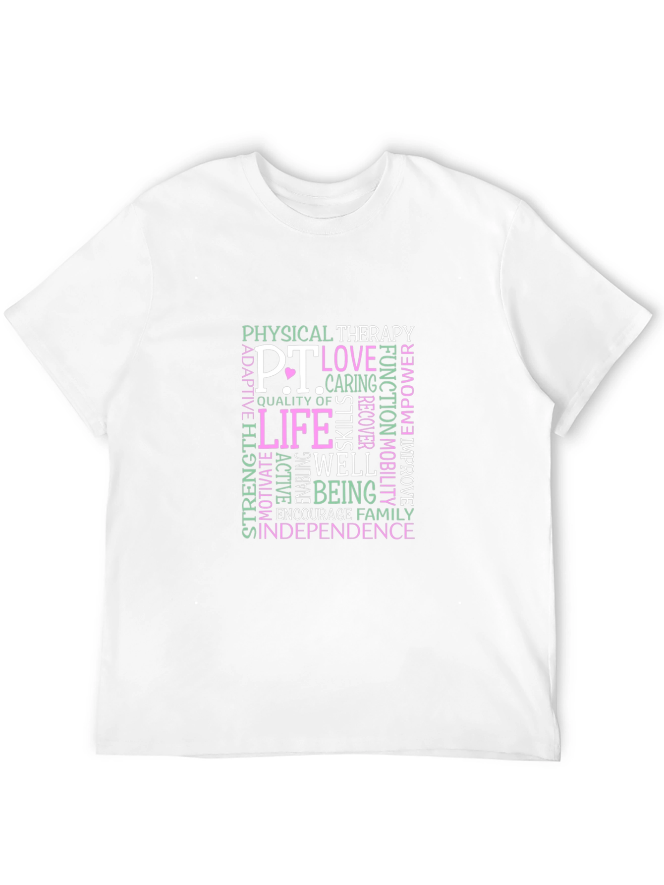 Physical Therapy Word Cloud T-Shirt