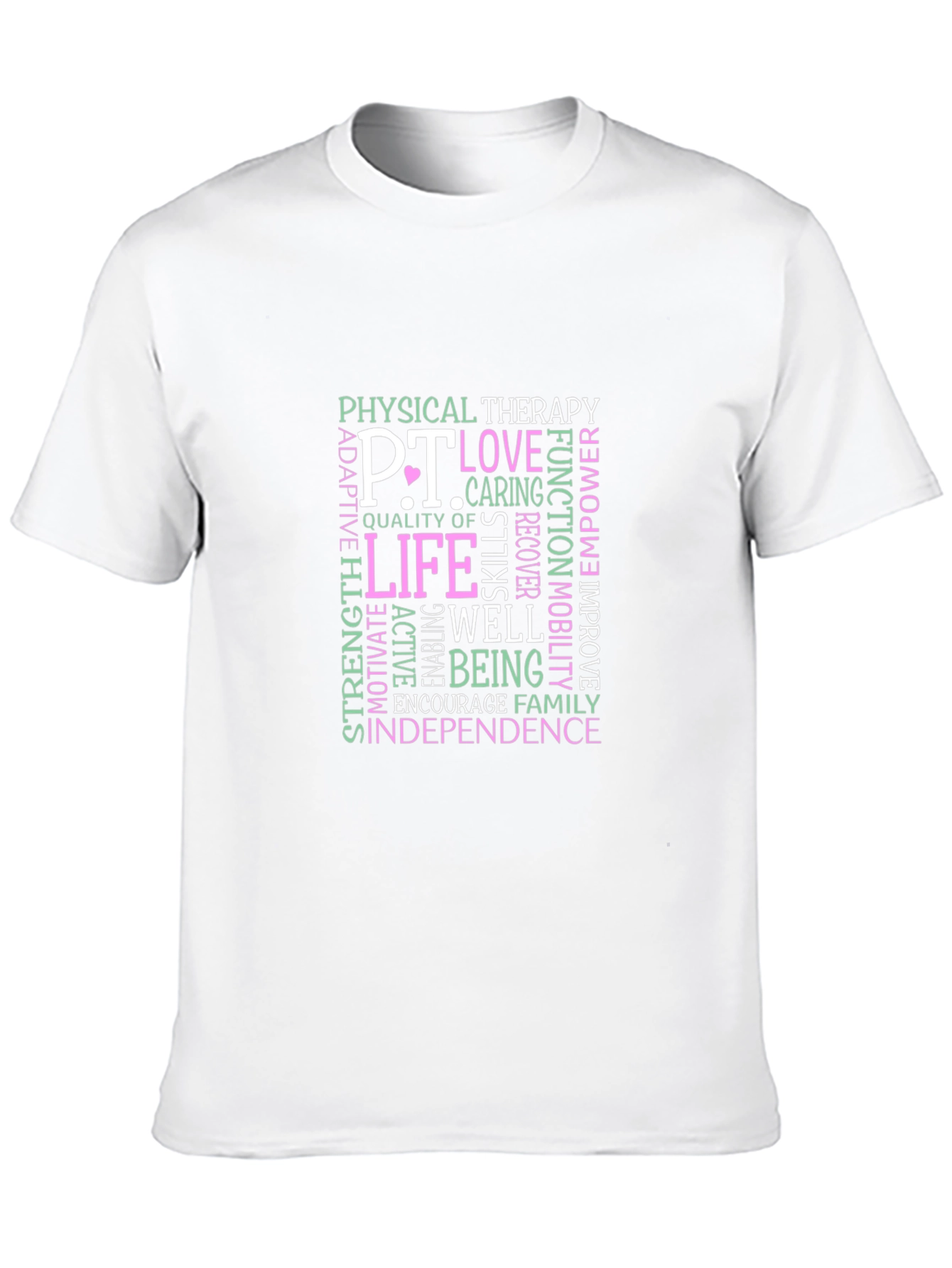 Physical Therapy Word Cloud T-Shirt