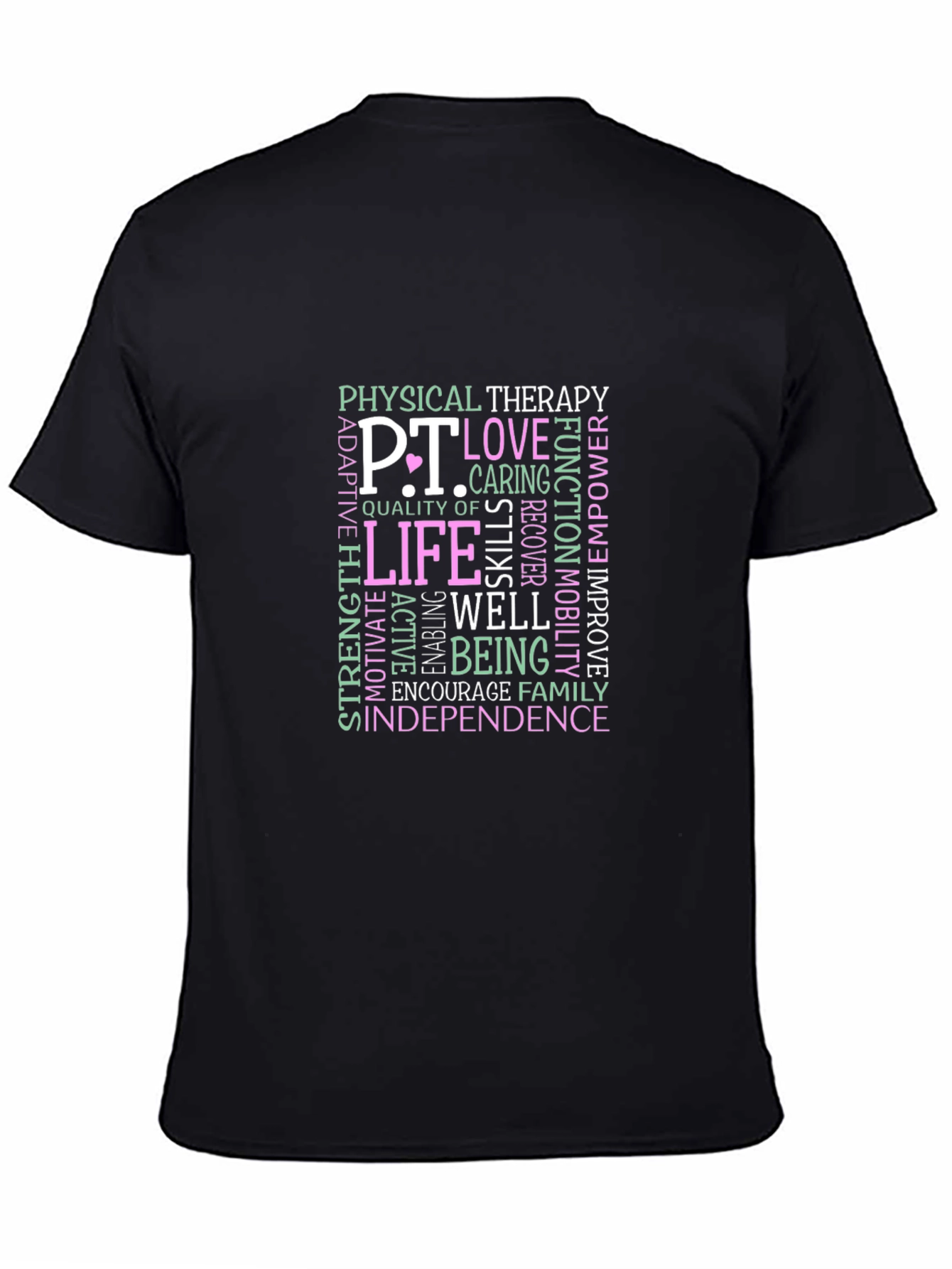 Physical Therapy Word Cloud T-Shirt