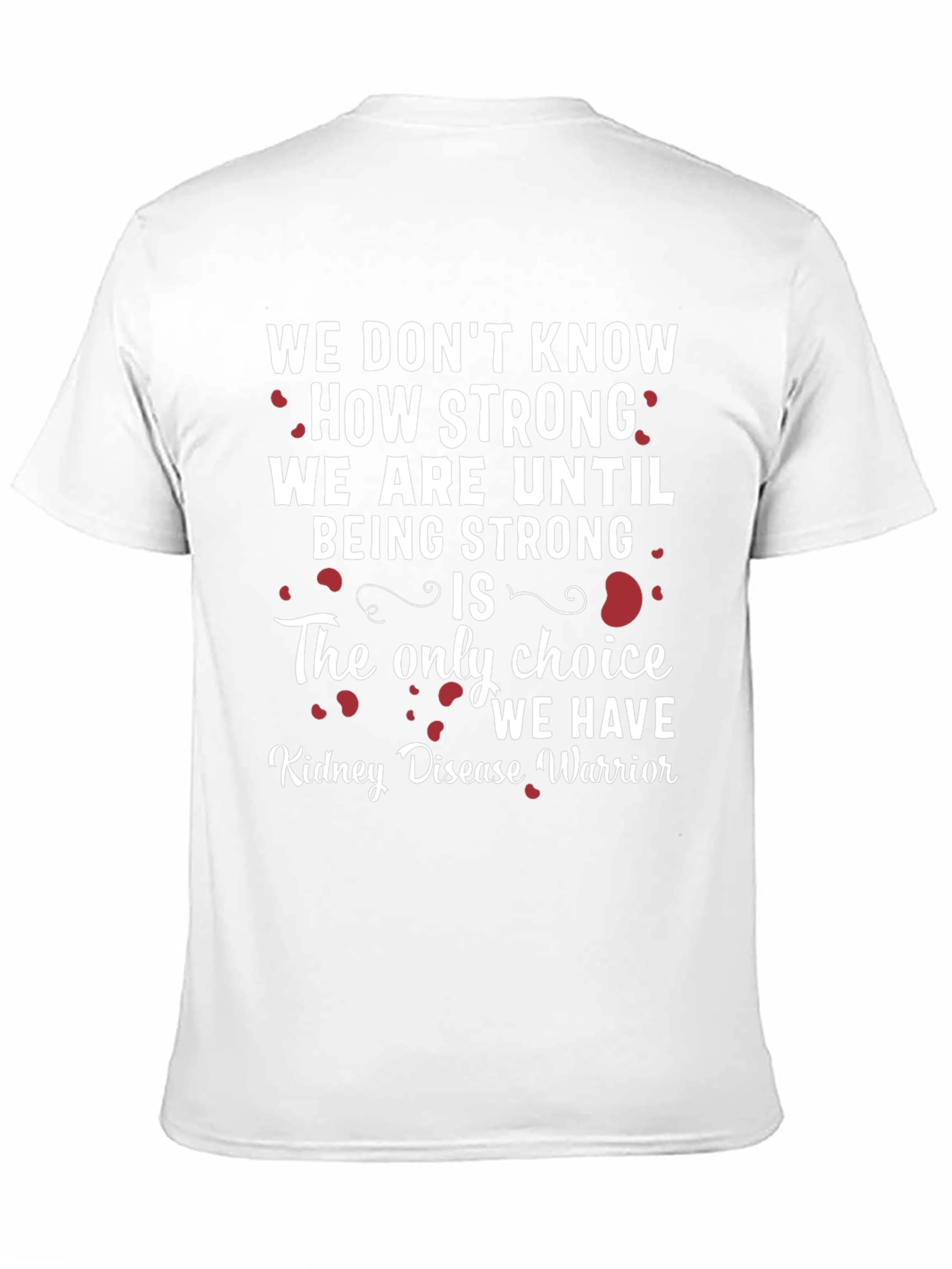Kidney Disease Warrior Graphic T-Shirt